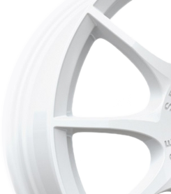 White Alloy Wheels