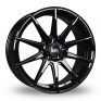 17 Inch Bola CSR Gloss Black Alloy Wheels