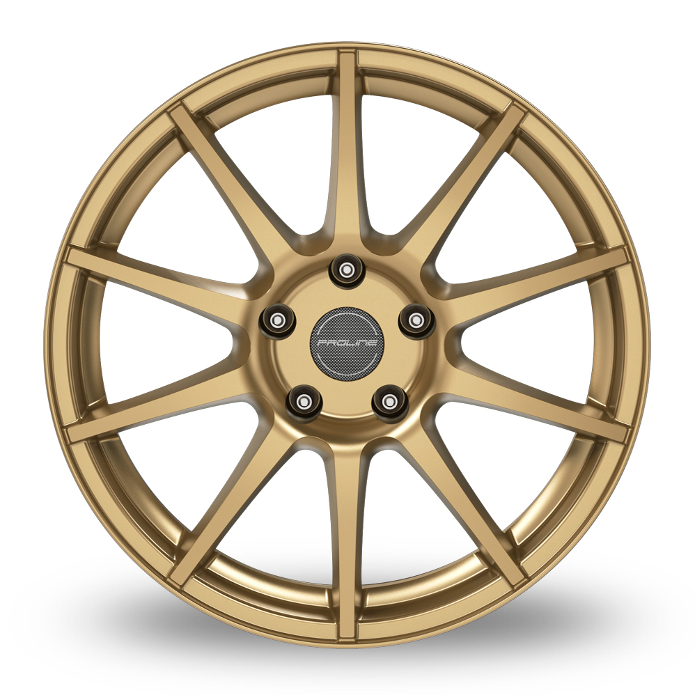 18 Inch Proline UX100 Matt Gold Alloy Wheels