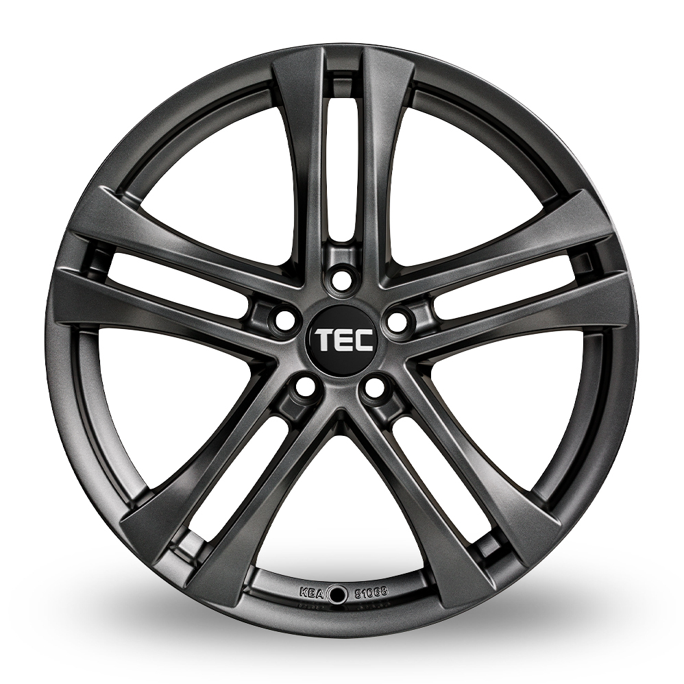 16 Inch TEC Speedwheels AS4 Gun Metal Alloy Wheels