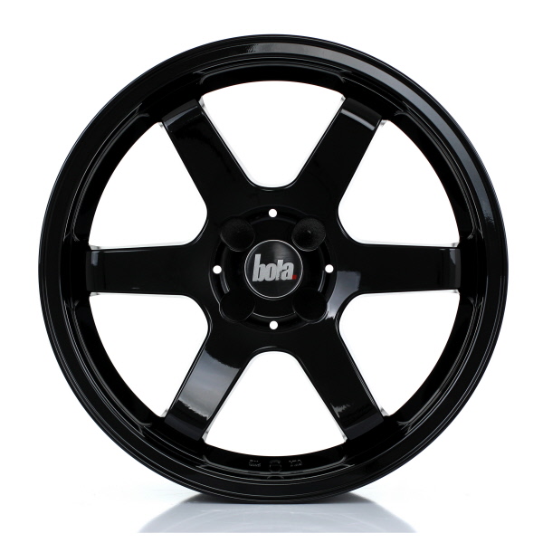 17 Inch Bola B1 Black Alloy Wheels