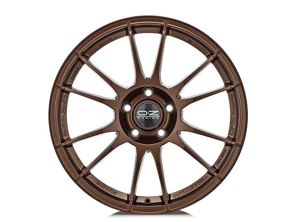 16 Inch OZ Racing Ultraleggera Matt Bronze Alloy Wheels