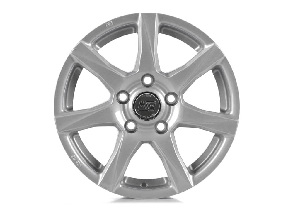 18 Inch MSW (by OZ) 77 Silver Alloy Wheels
