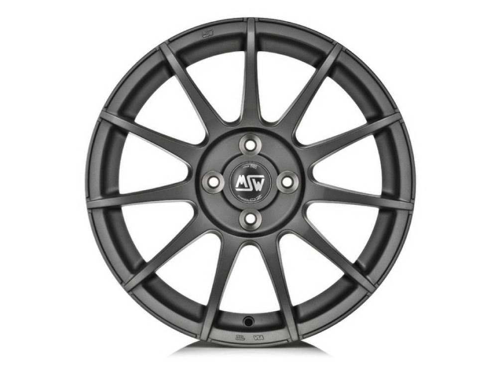 15 Inch MSW (by OZ) 85 Matt Graphite Alloy Wheels