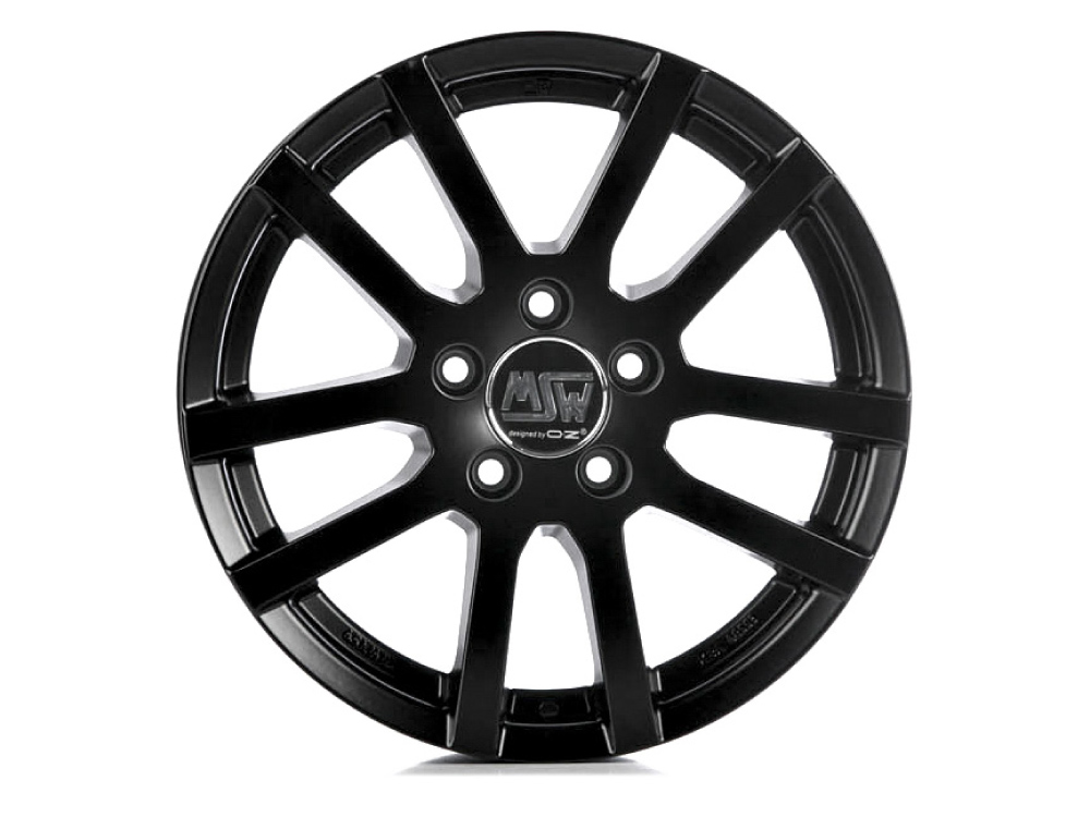 15 Inch MSW (by OZ) 22 Black Alloy Wheels